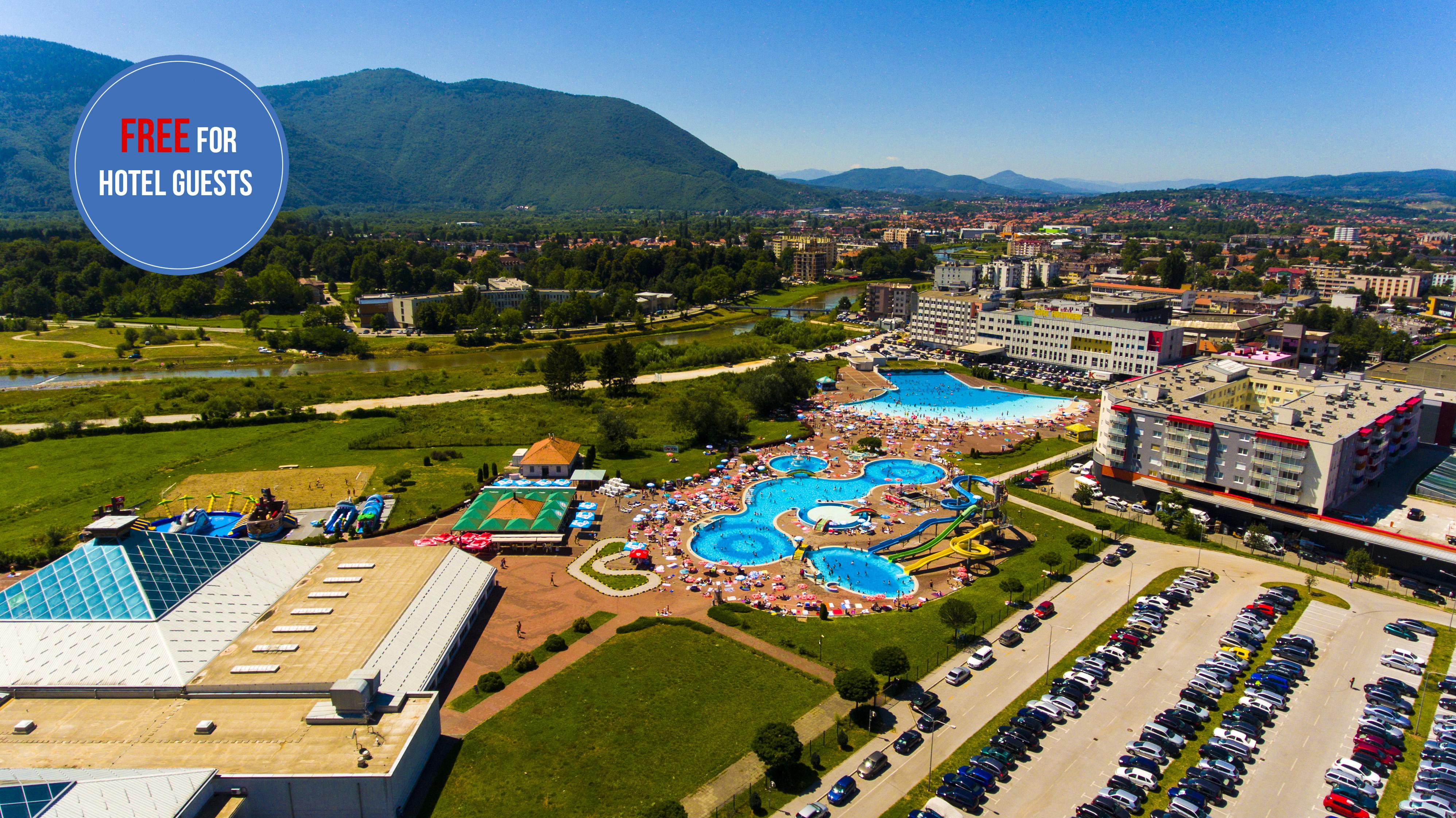 Hotel Hills Sarajevo Congress & Thermal Spa Resort Ilidža Bagian luar foto View of the complex
