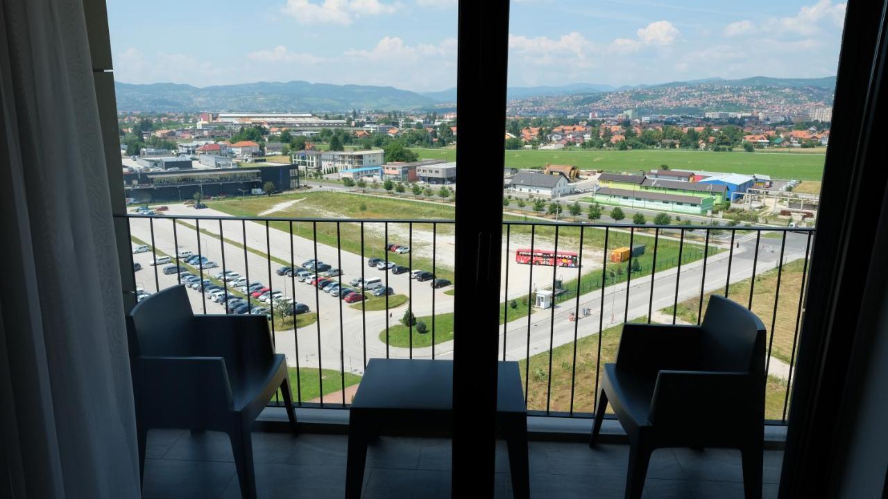 Hotel Hills Sarajevo Congress & Thermal Spa Resort Ilidža Bagian luar foto View from the 10th floor of the hotel